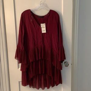 Brand new Maroon Zara dress